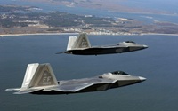 Two F-22s - Jet